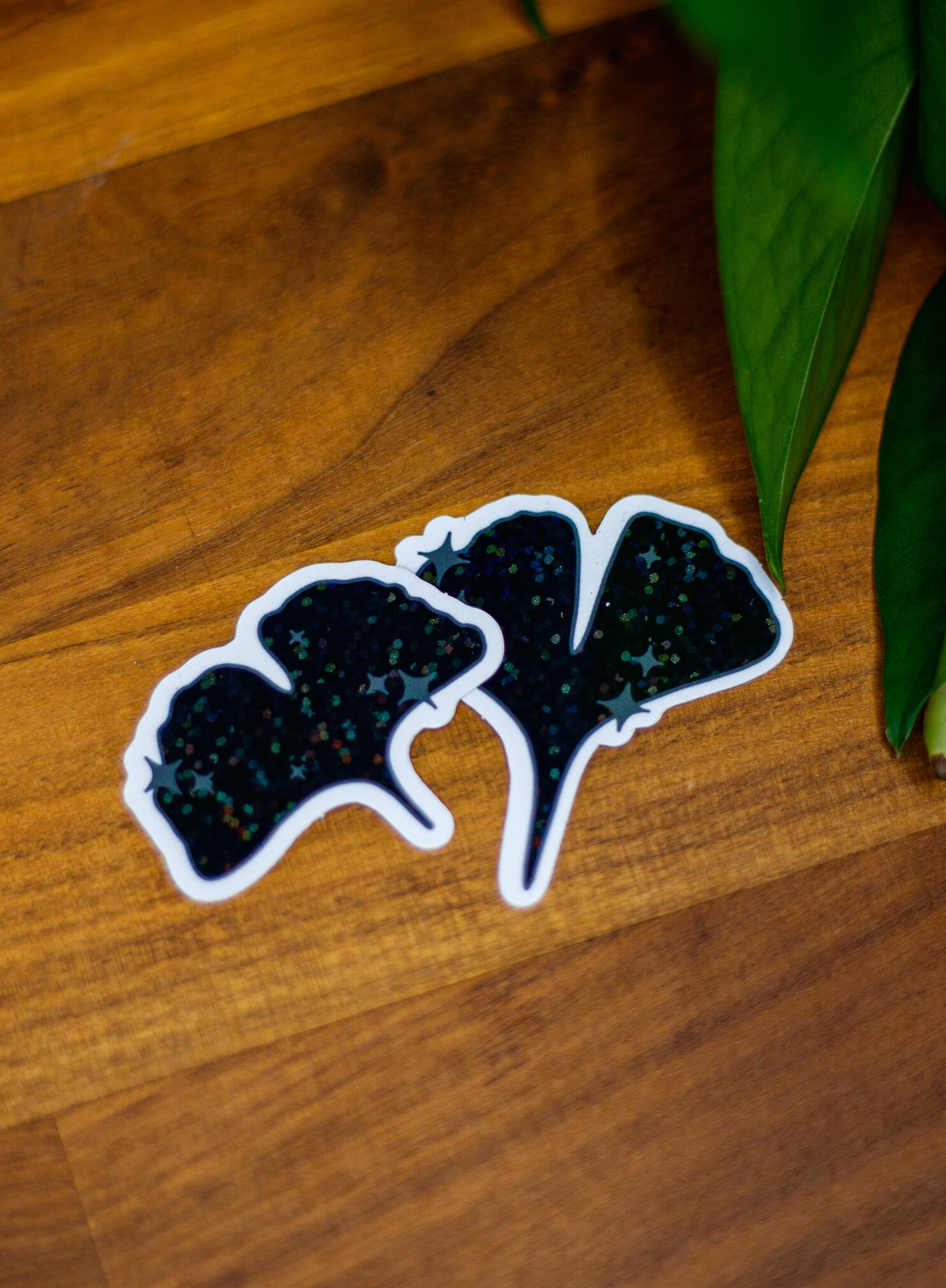 Gingko Leaf Sticker Pair