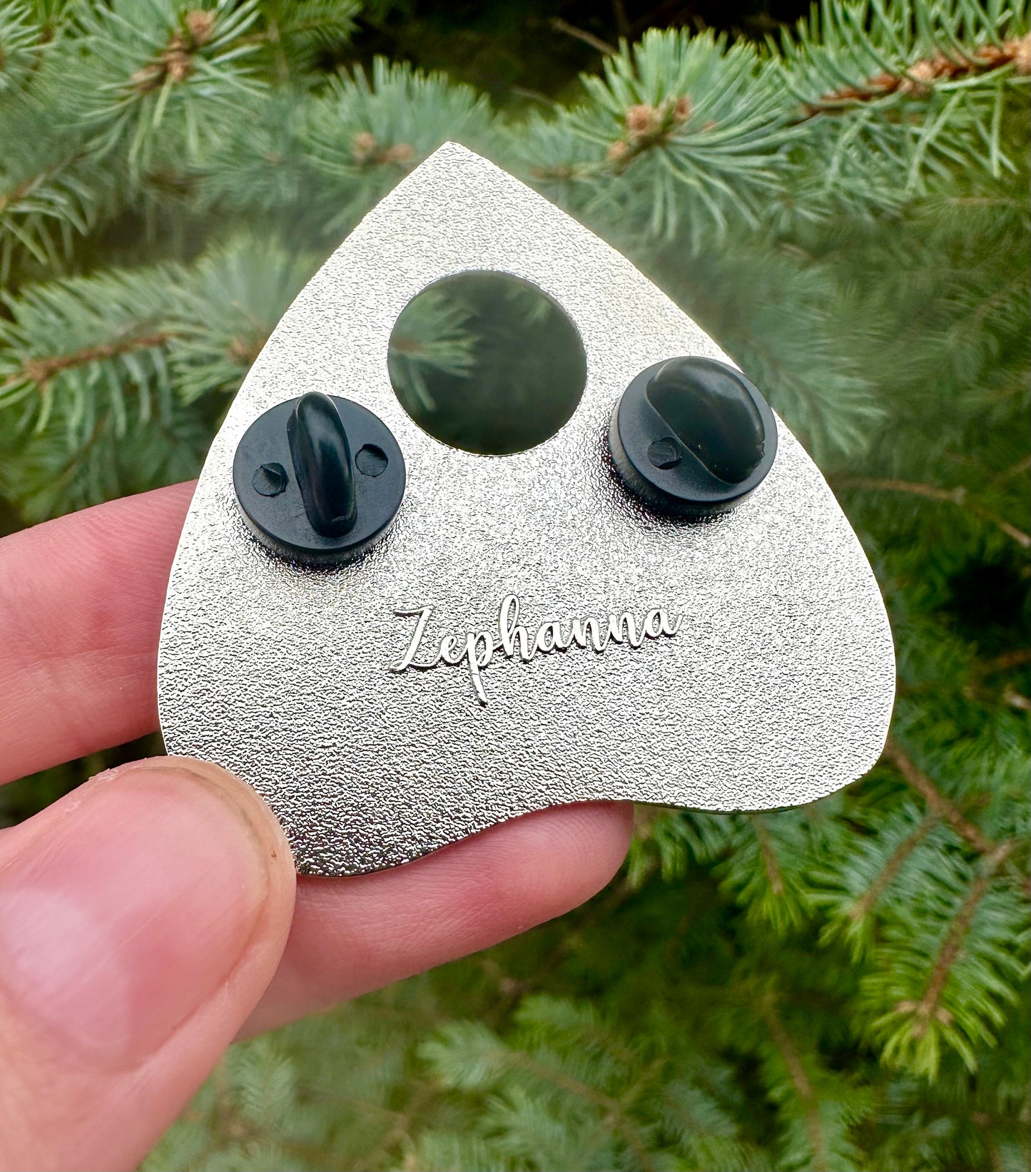 “Fuck Off” Ouija Board Planchette Enamel pin