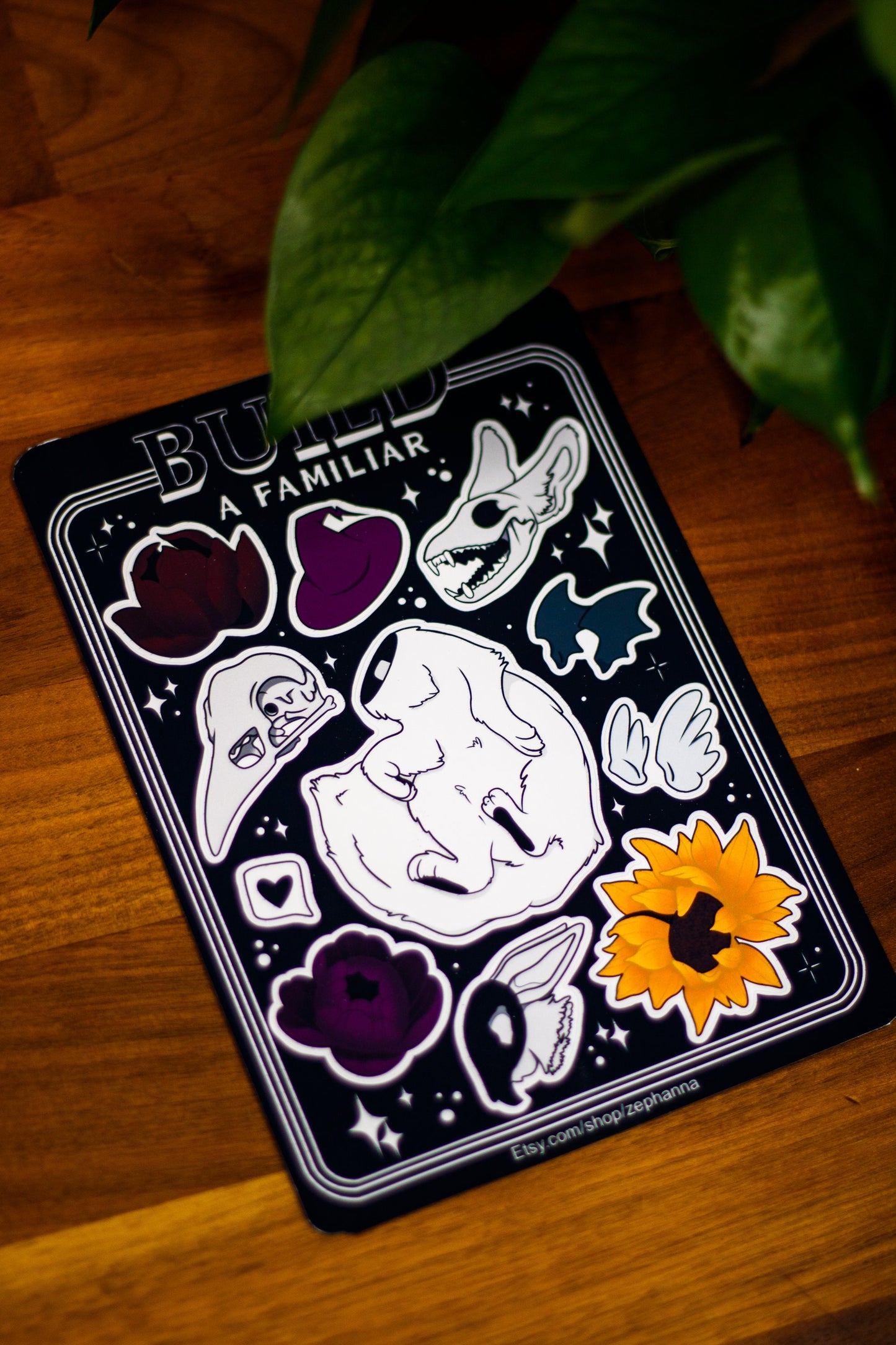 Build A Familiar Sticker Sheet
