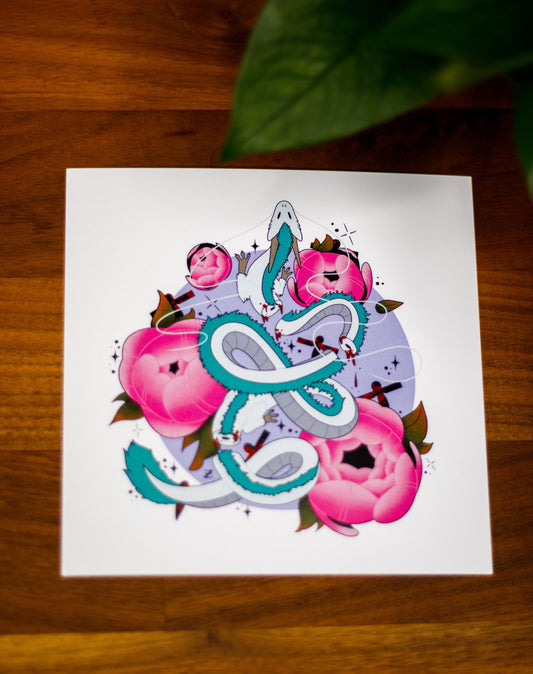 Haku Original Art Print