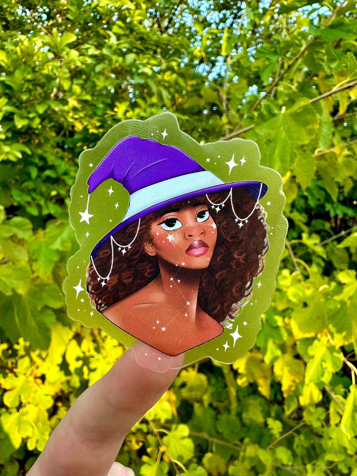Witch Girl Sticker