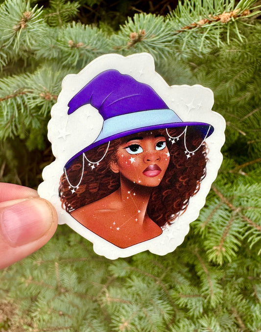 Witch Girl Sticker