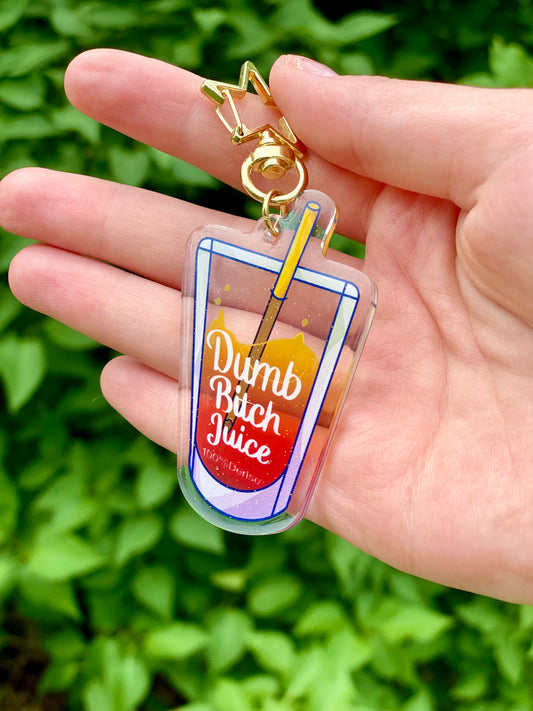 Dumb Bitch Juice Charm