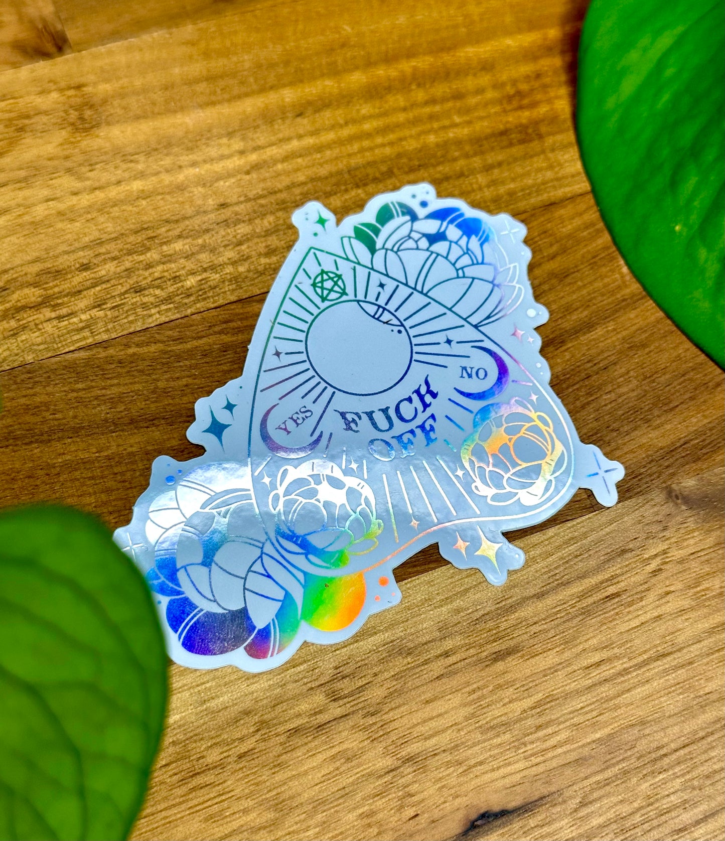 "Fuck Off" Planchette Sticker