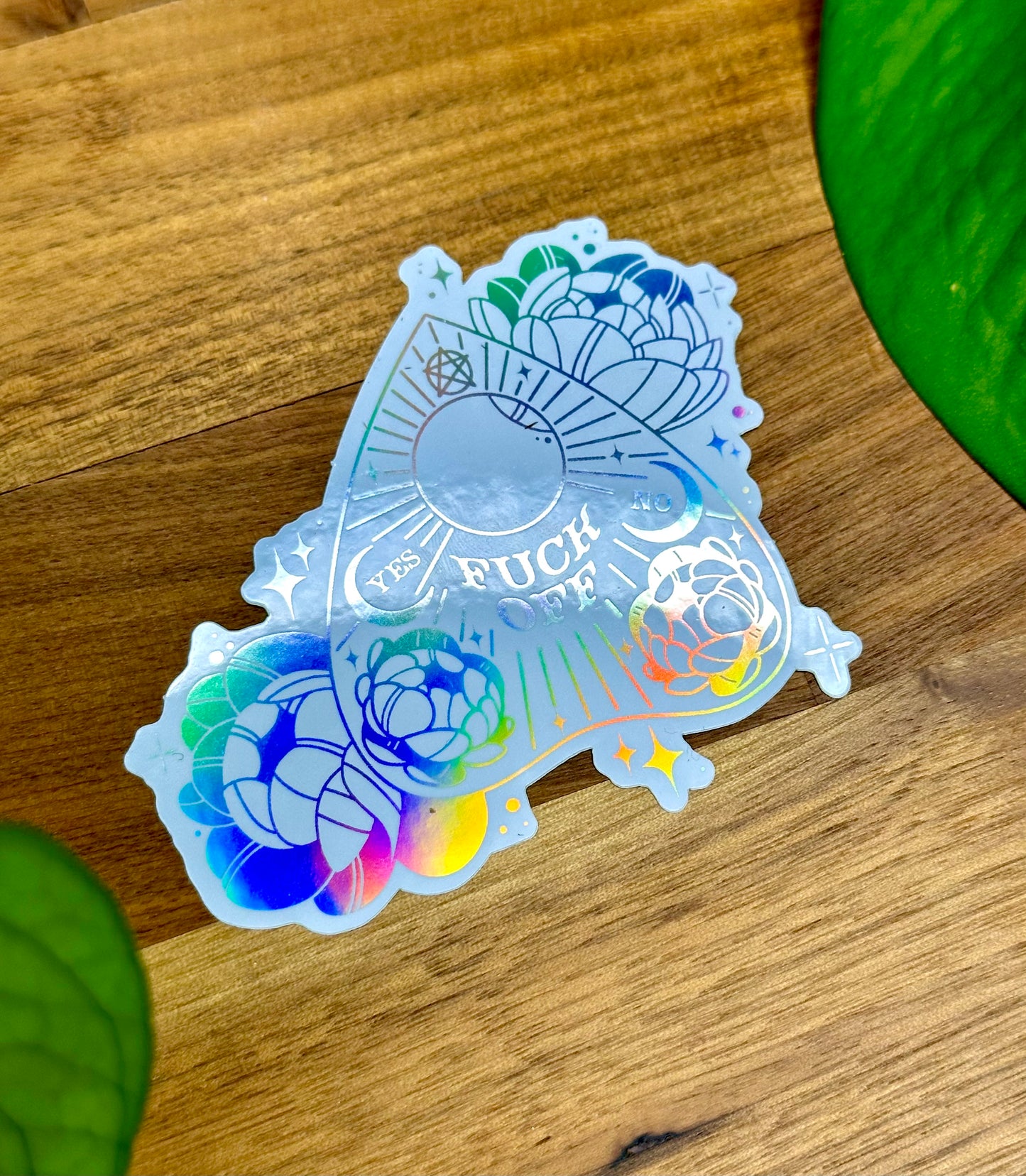 "Fuck Off" Planchette Sticker