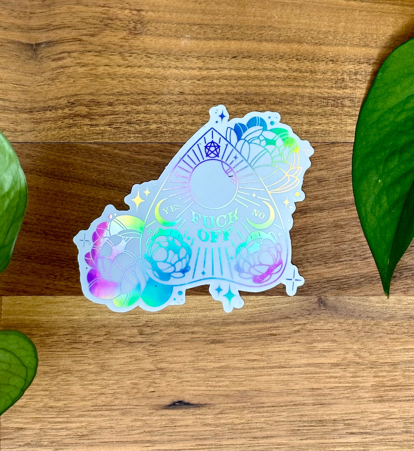 "Fuck Off" Planchette Sticker