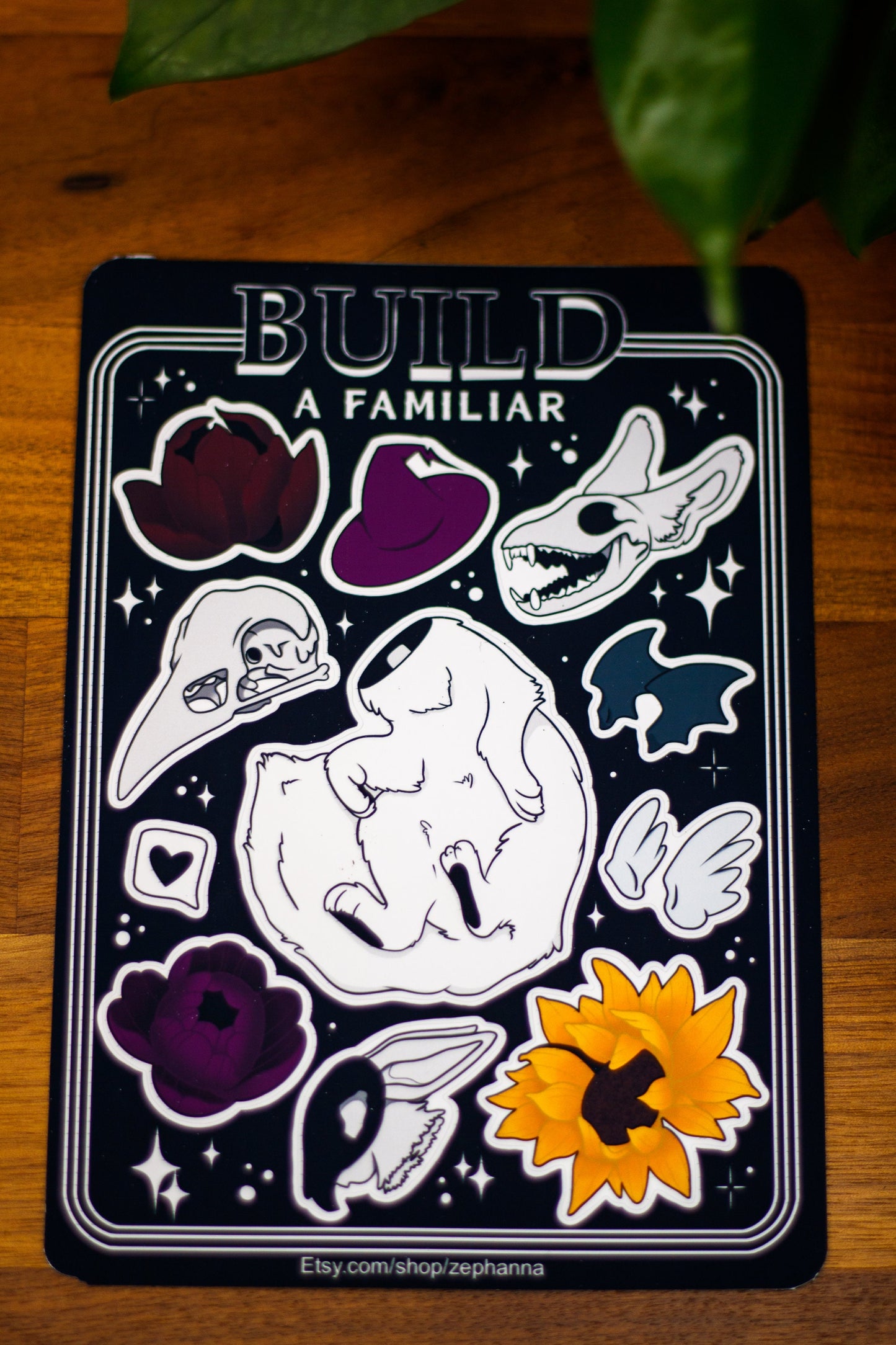 Build A Familiar Sticker Sheet