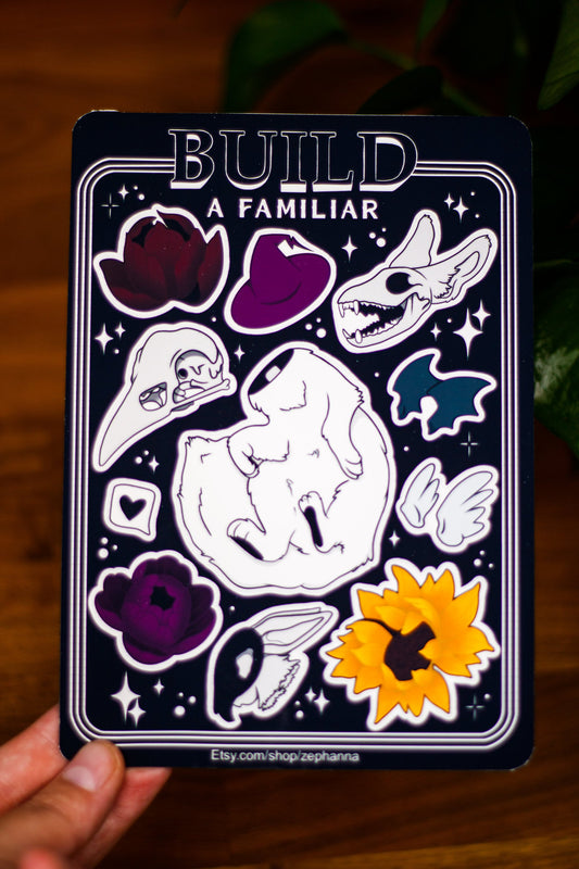 Build A Familiar Sticker Sheet